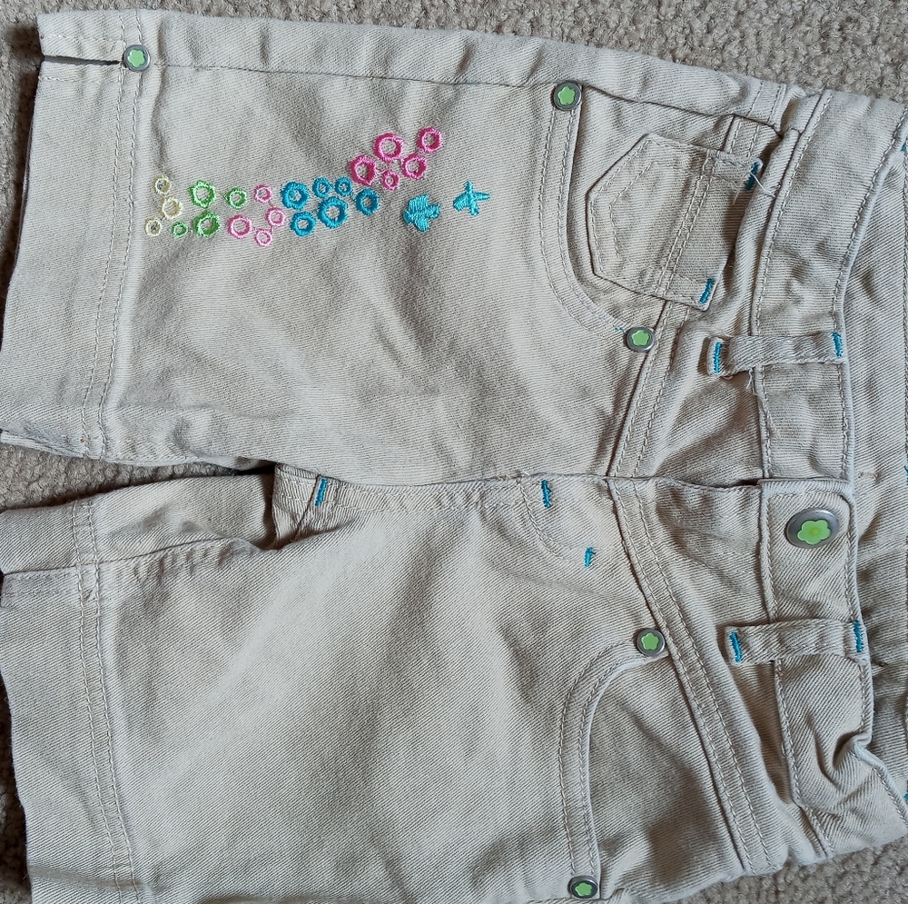 Girl's size 5 Tan Jean Shorts